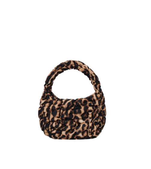 COS Quilted Micro Bag Leopard