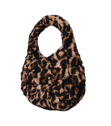 COS Quilted Micro Bag Leopard