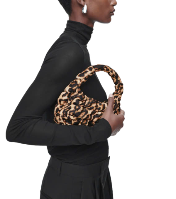 COS Quilted Micro Bag Leopard