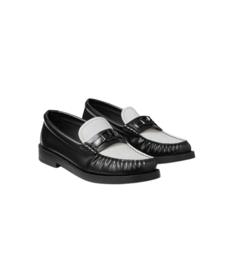 ADDIE logo embellished leather loafers