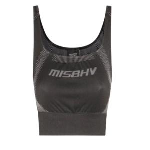 Sports Logo Jacquard Bra Top