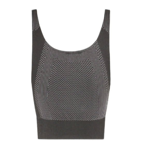 Sports Logo Jacquard Bra Top