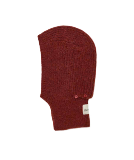 BUTTONS Rib Knit Balaclava