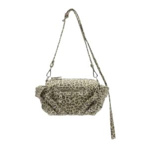 STUD POCKET BAG IN LEOPARD