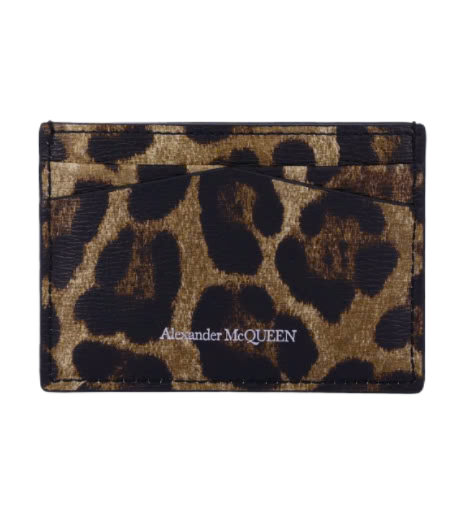 Skull Card Holder - Leopard