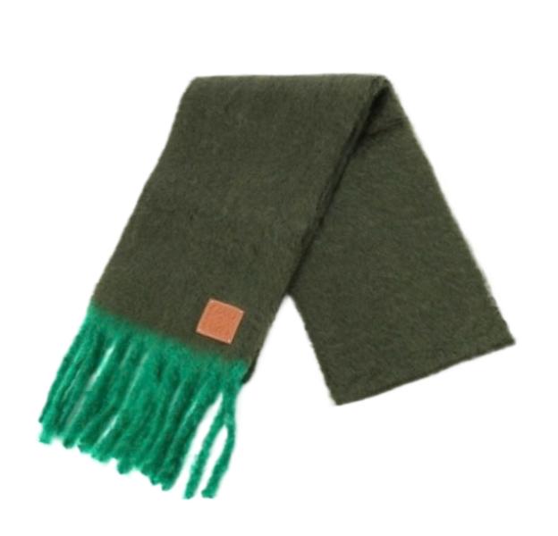 Mohair wool scarf