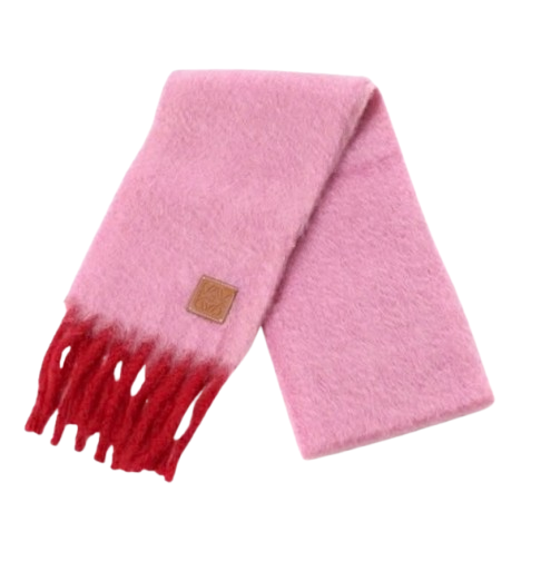 Mohair wool scarf