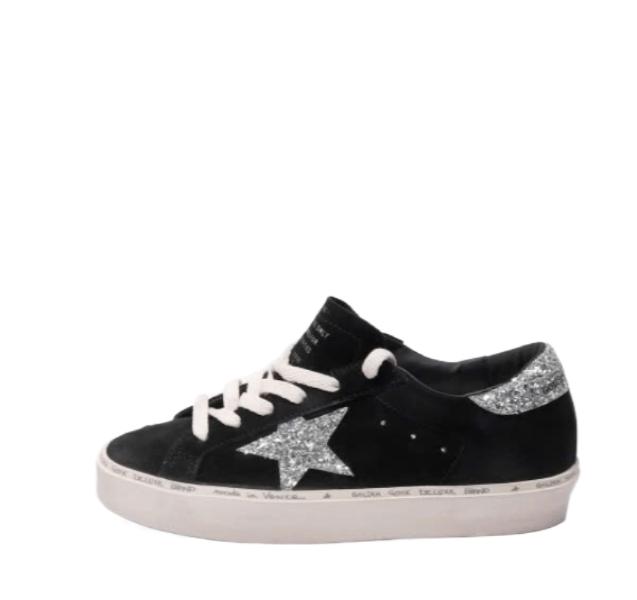 High Star Sneakers Suede Upper Glitter Star