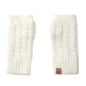 Cable Fingerless Gloves