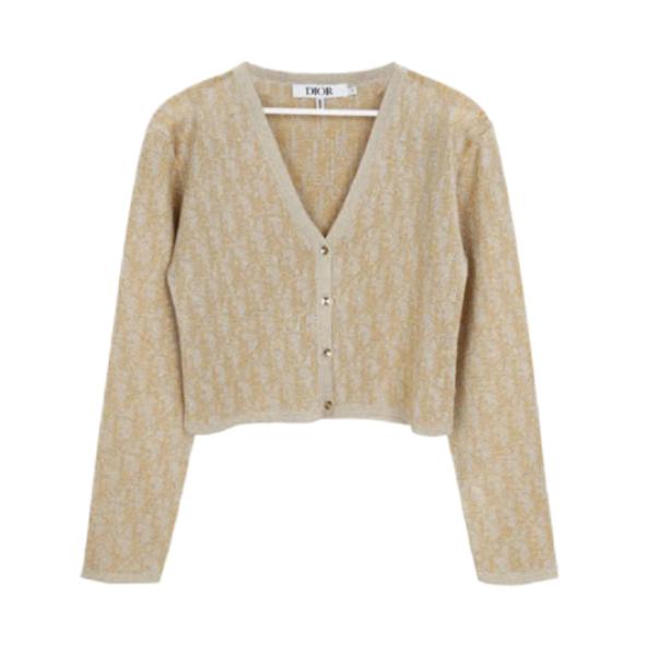 KIDS Metallic Gold Pullover Cardigan