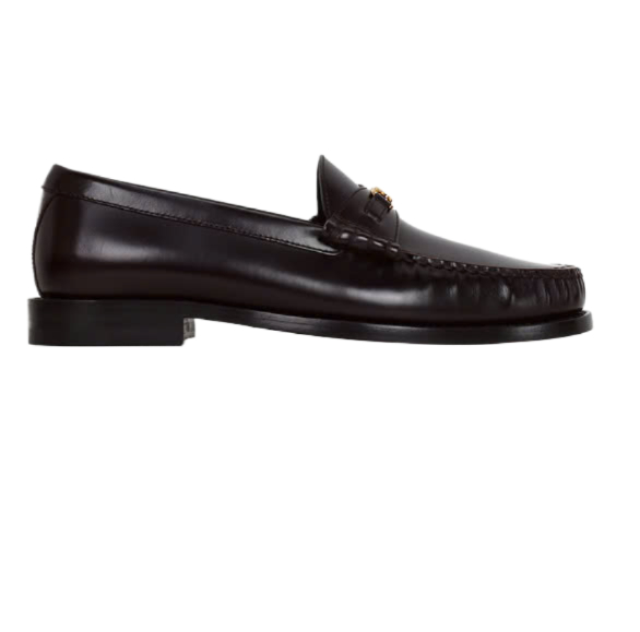 Burgundy Lucco Triopé Polished Loafer 