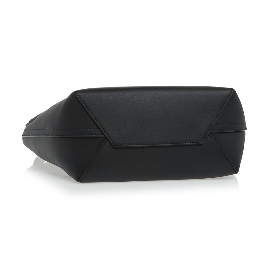 Balenciaga Black Megazip Leather Shoulder Bag