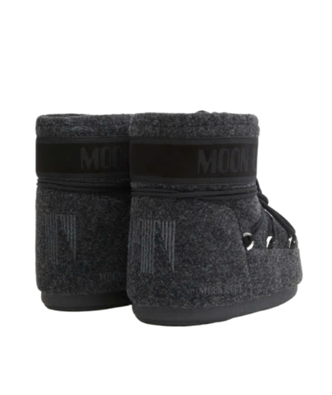 Icon Felt Strap Ankle Boots