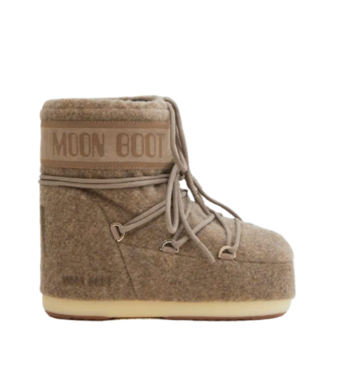 Icon Logo Fleece Ankle Boots