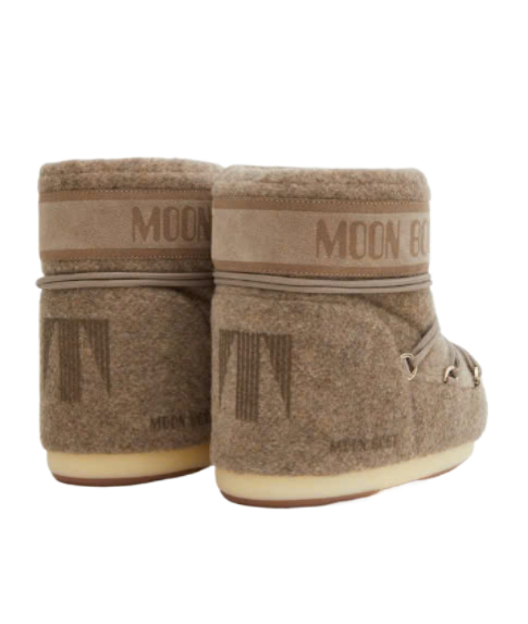 Icon Logo Fleece Ankle Boots