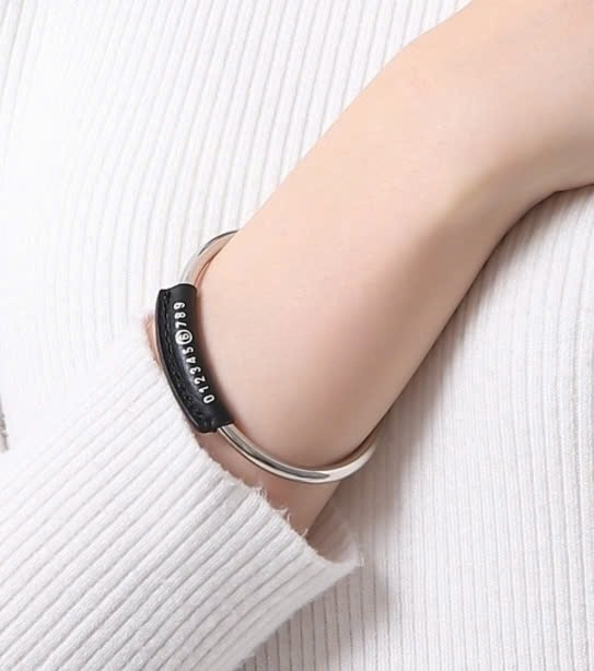 Silver Logo Bracelet