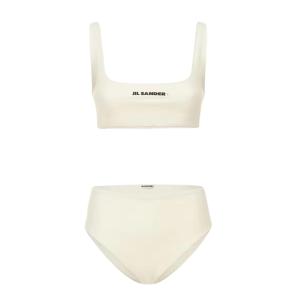 Two Piece Jil Sander+ Printed Swimsuit Natural