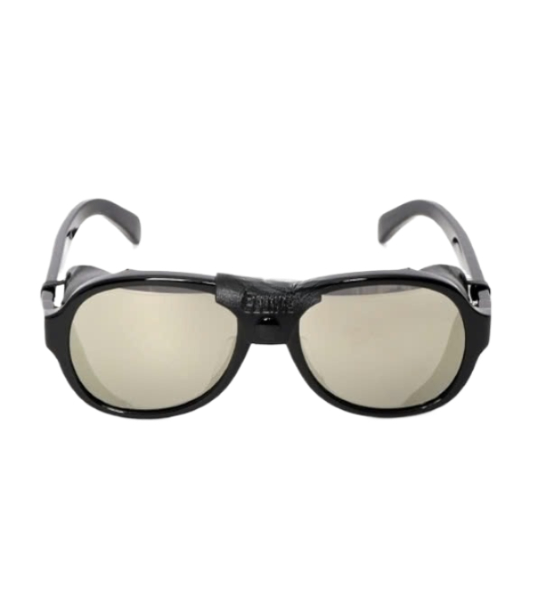 Black Frame 57 Sunglasses