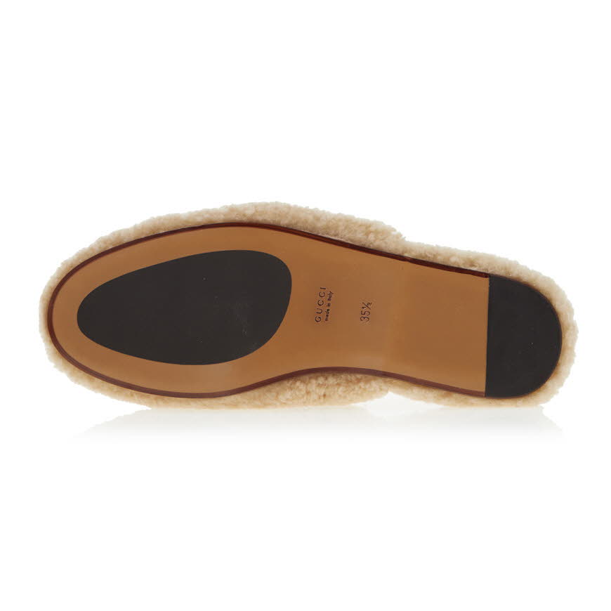 Women's Interlocking G Wool Slide