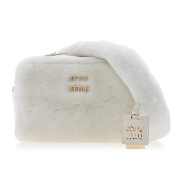 Women's Logo Fluffy Shoulder Bag