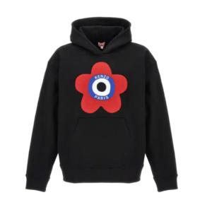 Target Logo Cotton Hoodie - Black