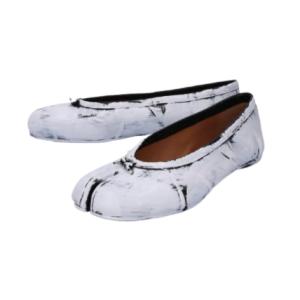 Tabi Ballerina Shoes - Black:Multicolor