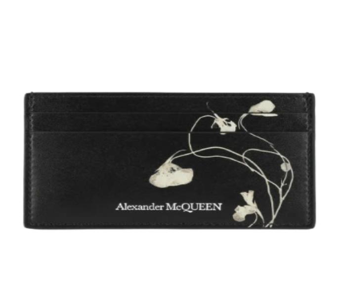 Flower Card Holder - Black