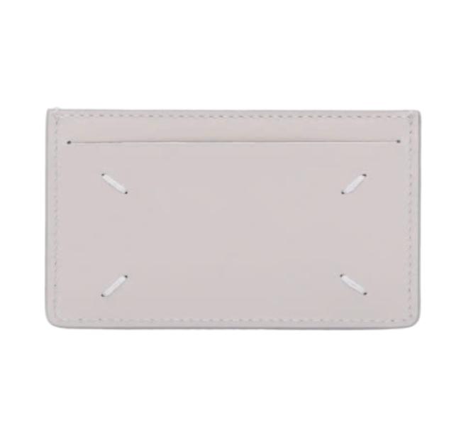 4 Stitch Slim 3 Slot Card Holder - Grey