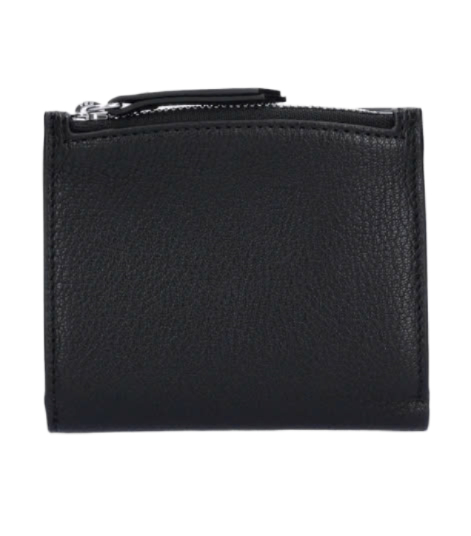 4 Stitch Bifold Wallet - Black