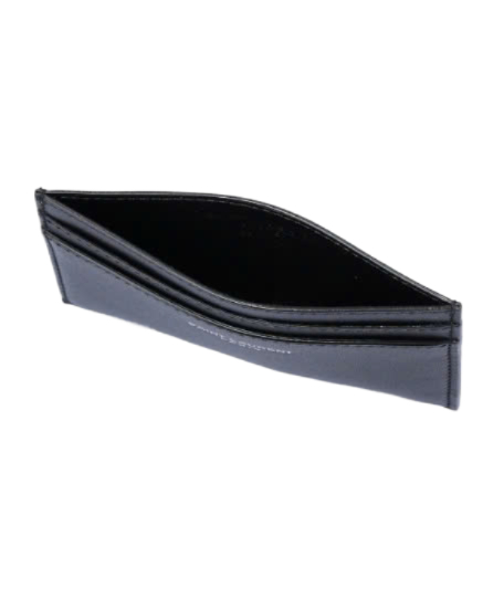 Signature Detail Card Holder - Black