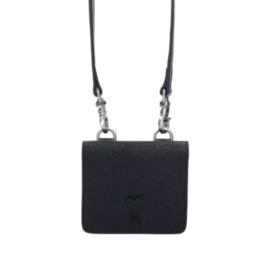 AMI D'CORE Strap Card Holder - Black