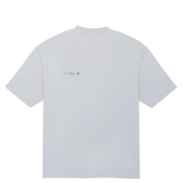 Oversized Logo Print Short Sleeve T-Shirt - White