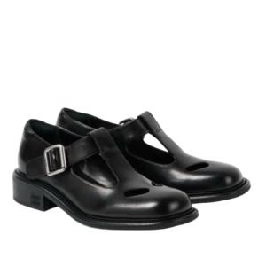 T Buckle Strap Mary Jane Loafers