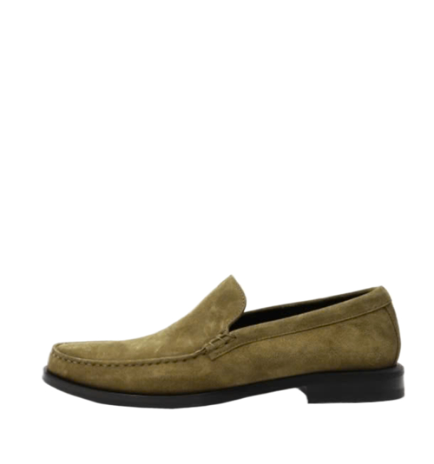 60s suede moccasins