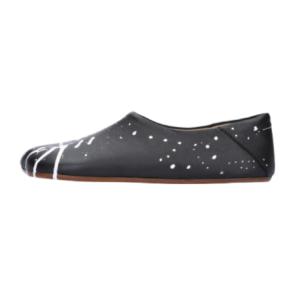 Painting Ballet Flats - Black:Bright White