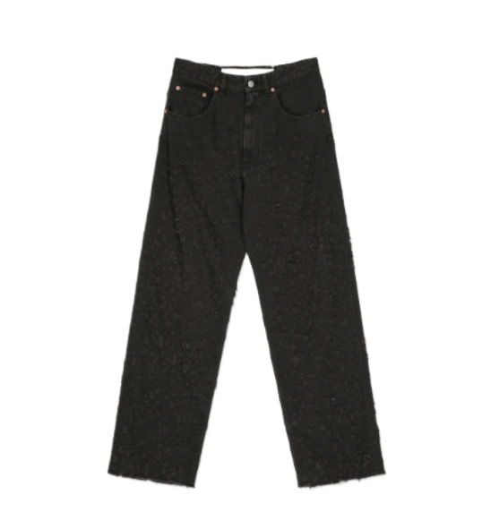 High Waist Jeans - Black