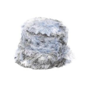 Fake fur bucket hat