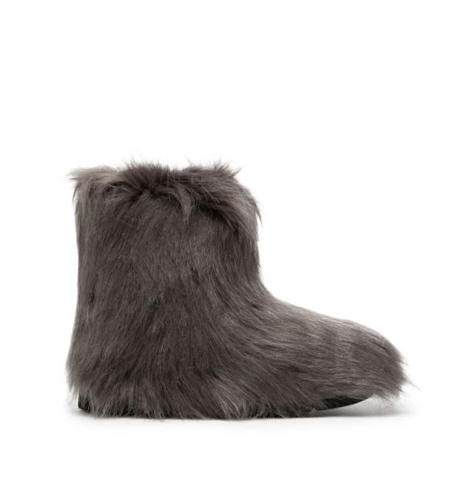 OLIVIA Fur Ankle Boots