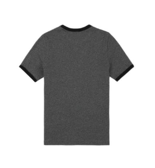 Signature Contrast Short Sleeve T-Shirt - Dark Heather Grey:Black