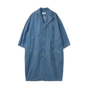Long Overcoat - Blue 