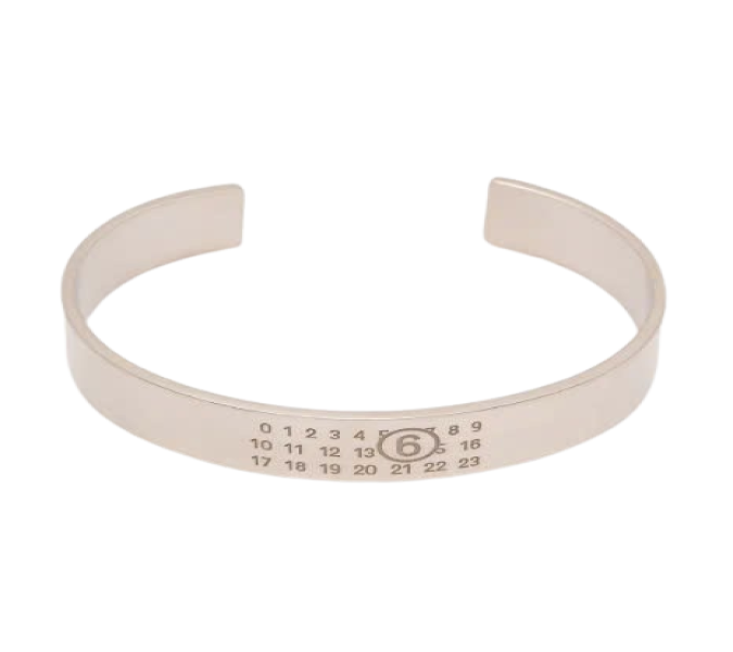 Numeric Signature Bracelet - Palladium