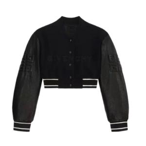 Crop Varsity Jacket