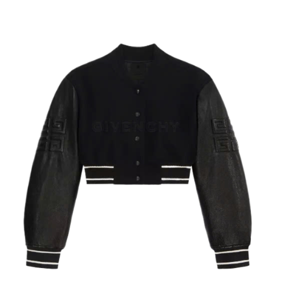 Crop Varsity Jacket