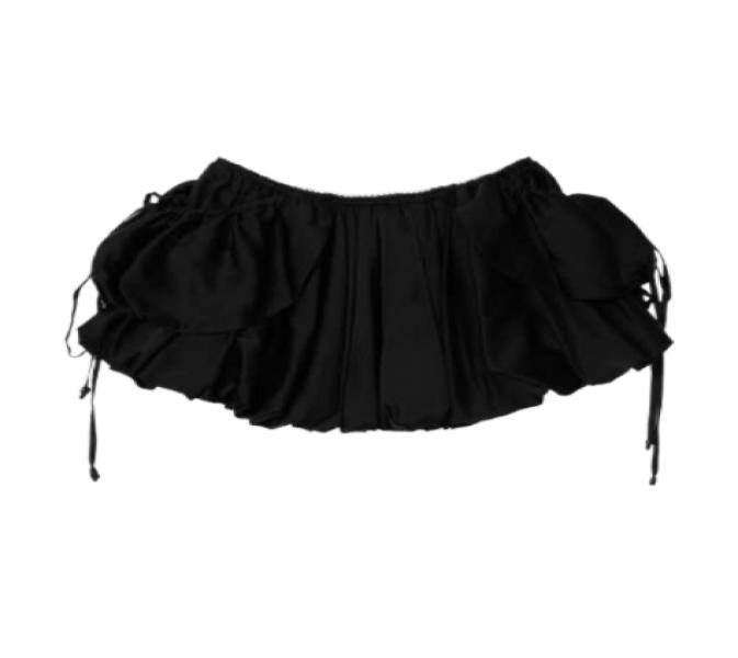 Balloon Cargo Skort Black