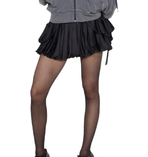 Balloon Cargo Skort Black