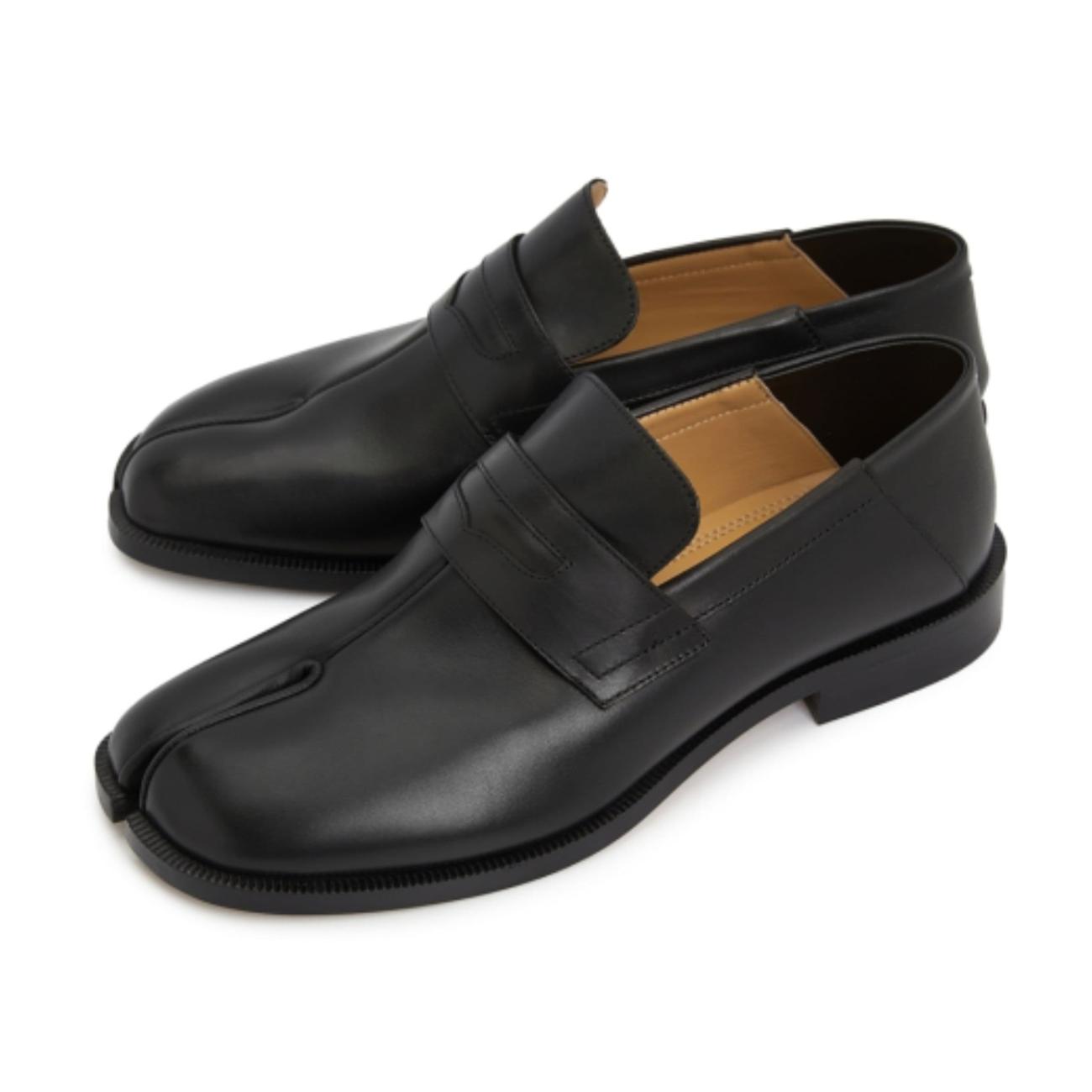 Tabi leather loafers