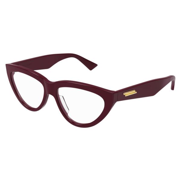 Burgundy Frame Cat Eye Glasses