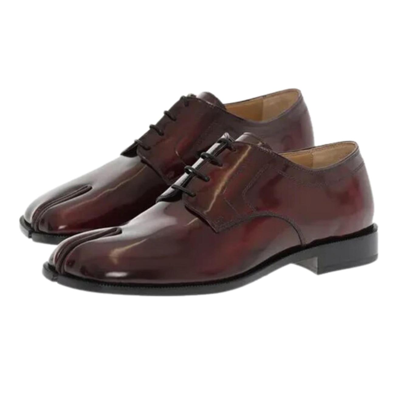 TABI OXFORD SHOES DARK BROWN