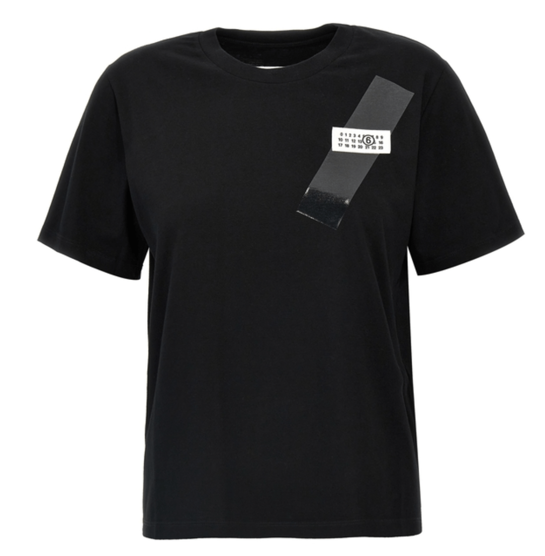 Number Logo Tape Short Sleeve T-Shirt