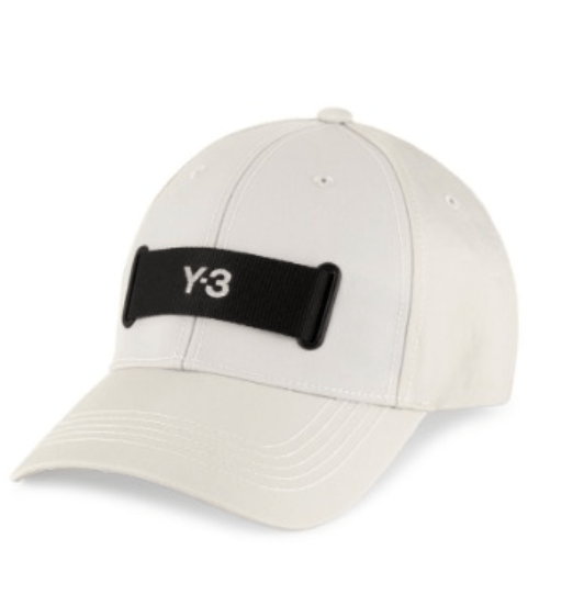 Y-3 WEBBING CAP TALC